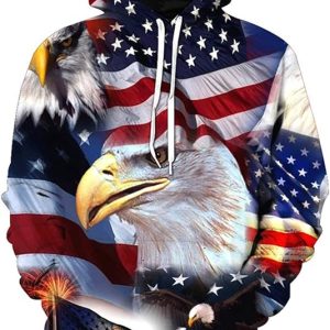 Unisex Hoodies 3D Print Galaxy Pullover Hooded Sweatshirt Hoodies with Big Pockets for Teen Men