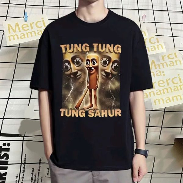 Direct-Injection Non-Printed  T-Shirt - Image 2