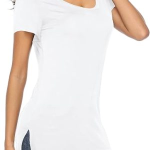 Women's Casual Waist Top Short Sleeve